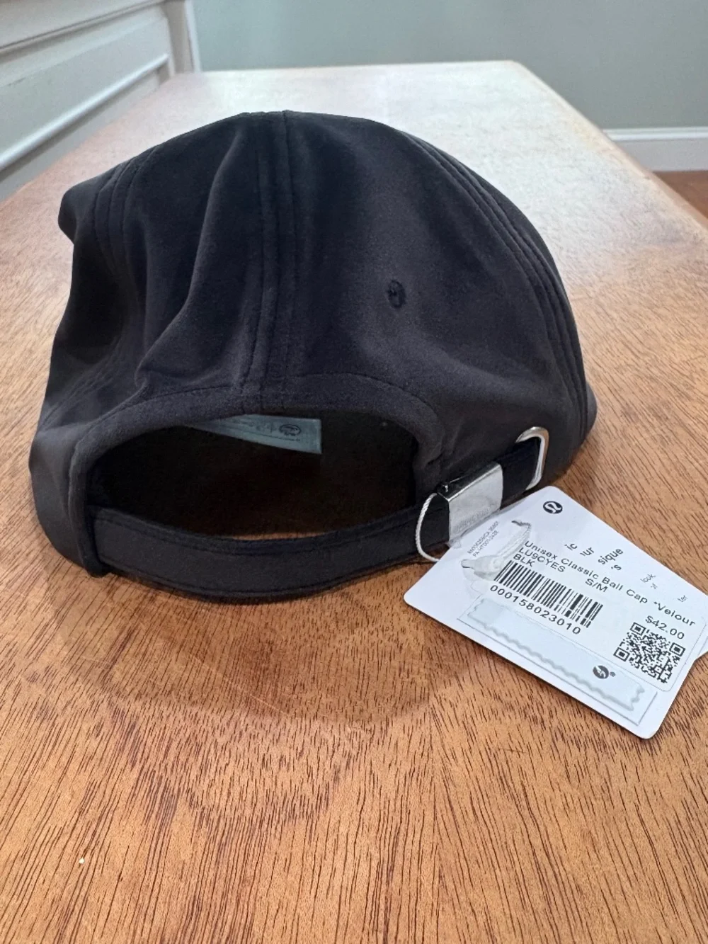 Lululemon Unisex Classic Ball cap Velour Black